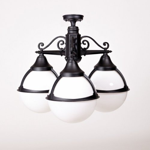 Потолочный светильник уличный Oasis Light GENOVA 88170A/3 Bl Потолочный светильник уличный Oasis Light GENOVA 88170A/3 Bl