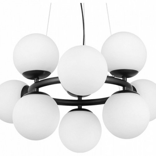 Подвесная люстра LUMINA DECO Fino TP 2002-9 BK Подвесная люстра LUMINA DECO Fino TP 2002-9 BK