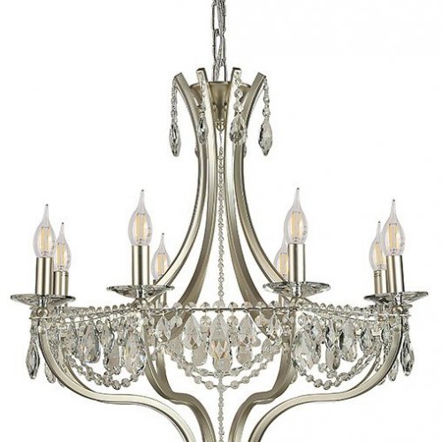 Подвесная люстра Newport ROXANA 8638/C silver