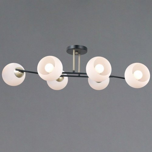 Светильник потолочный Illumico IL0798-6CSQ-25 BK AB TRENTO Светильник потолочный Illumico IL0798-6CSQ-25 BK AB TRENTO