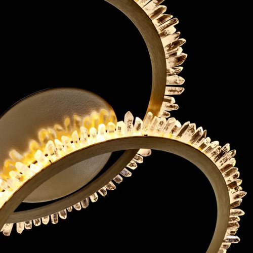 Потолочная люстра Quartz Halo MX20020154-2A satin gold