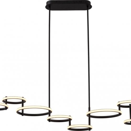 Подвесная люстра DeLight Collection MD20001002 MD20001002-8A matt black