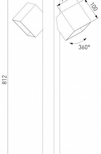Светильник садово-парковый светодиодный Elektrostandard Fjord a071147