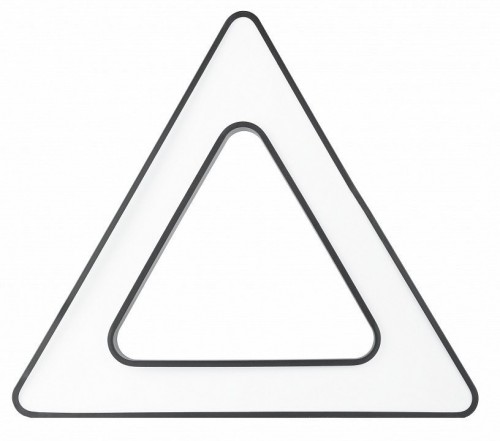 Подвесной светодиодный светильник Geometria ЭРА Delta SPO-153-B-40K-030 30Вт 4000К черный Б0050579