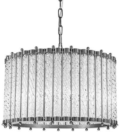 Подвесная люстра DeLight Collection Tiziano KG0907P-4 nickel