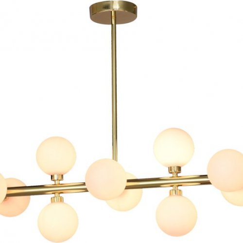 Потолочная люстра iLamp Golden 712P/12 GL-WH Потолочная люстра iLamp Golden 712P/12 GL-WH