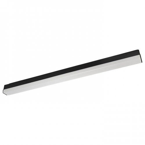 Светильник светодиодный линейный Feron AL4020 IP20 12W 6500К, рассеиватель матовый в алюминиевом корпусе, черный 590*50*55мм серия MattLine 51467