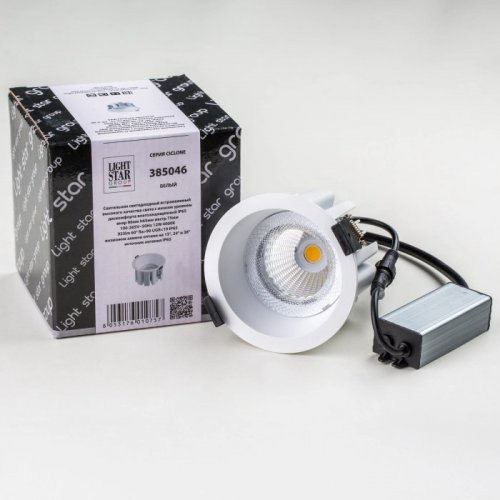 Точечный светильник Lightstar Ciclone 385046