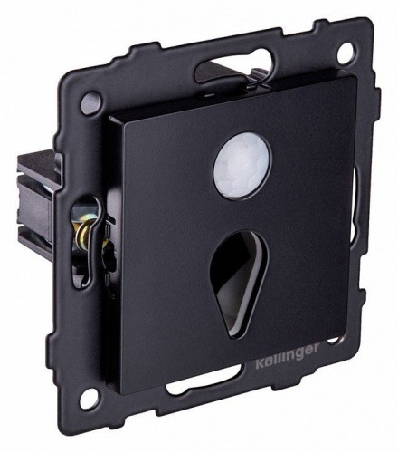 Заглушка для поста с подсветкой, без рамки Kollinger  REA-044BK