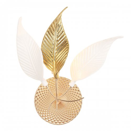 Бра с тремя листьями Crystal Lux Stefania AP1