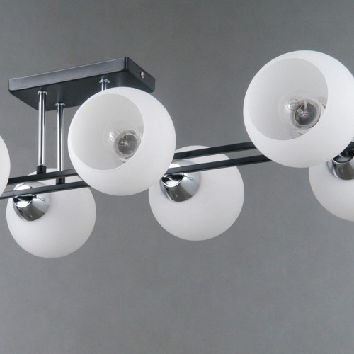 Светильник потолочный Illumico IL0791-8CSQ-25 BK CR TRENTO