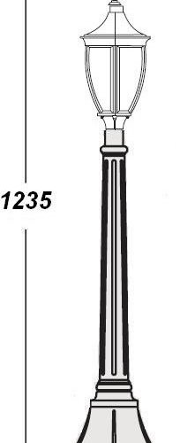 Наземный фонарь Oasis Light COVENTRY 91507 Bl Наземный фонарь Oasis Light COVENTRY 91507 Bl