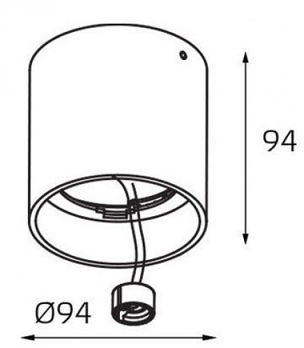 Потолочный светильник Italline Sky white
