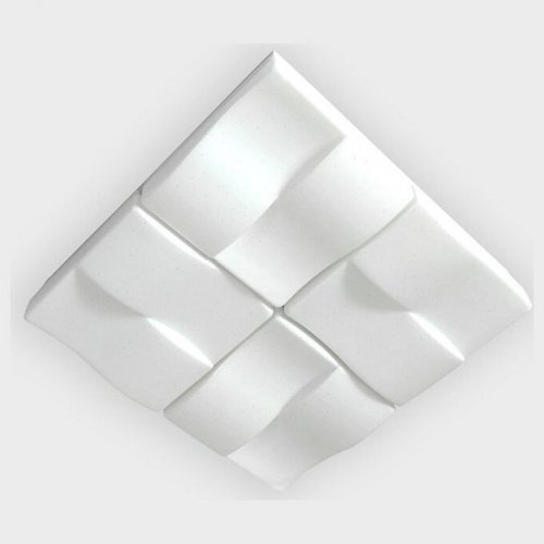 Потолочный светодиодный светильник Ambrella light Orbital Parus FP2382 WH 128W D500*500
