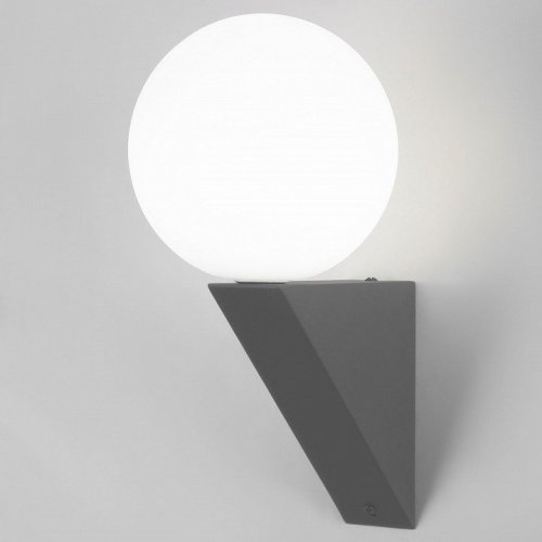 Уличный настенный светильник Elektrostandard Gravity 35003/U серый a063378