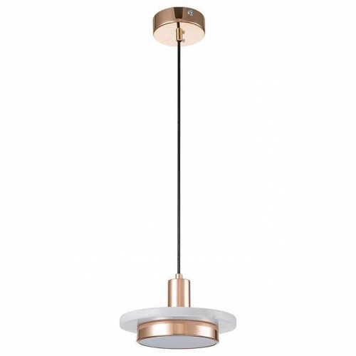 Подвесной светильник Escada 10260/1 LED*12W Gold/White marble