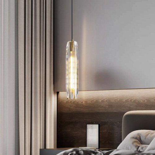 Подвесной светильник MT8851 MT8851-1H bronze/clear