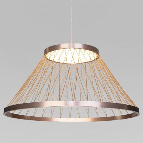 Подвесной светильник Eurosvet Cesta 40017/1 LED коричневый