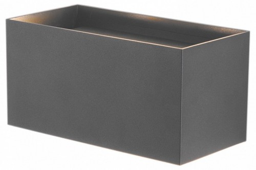 Уличный настенный светодиодный светильник Elektrostandard Winner 35137/W серый a057135