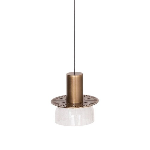 Подвесной светильник Pendant lamp MT9171-1HA аntique brass