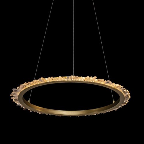 Подвесной светильник DeLight Collection Quartz Halo MD20020154-1B satin gold Подвесной светильник DeLight Collection Quartz Halo MD20020154-1B satin gold