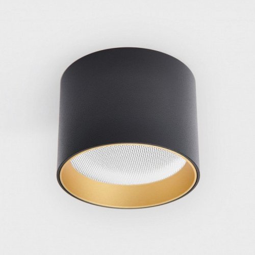 Потолочный светодиодный светильник Italline IT02-007 black 4000K