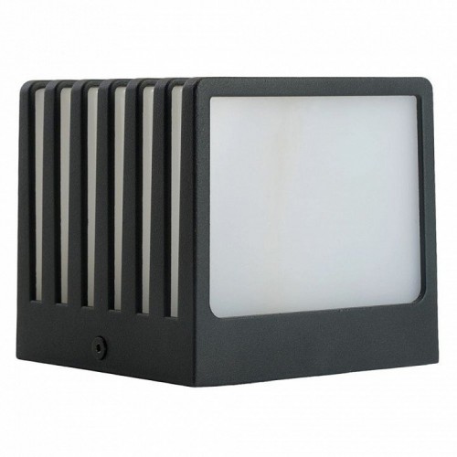 Светильник садово-парковый Feron DH0605, на стену, GX53 230V, черный 51335