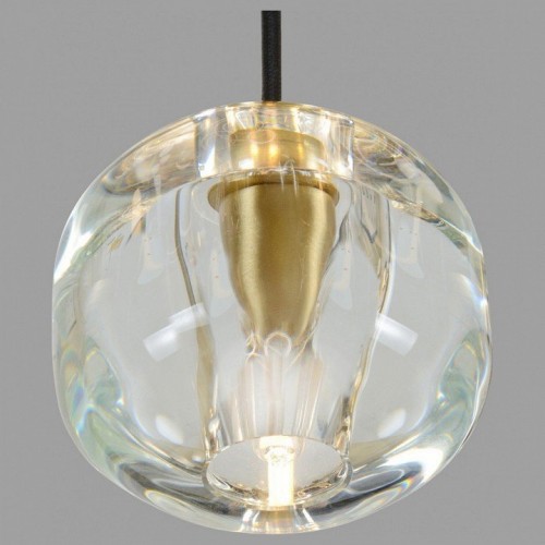 Подвесной светильник Belfast Pansy 6214-1 BR CL Подвесной светильник Belfast Pansy 6214-1 BR CL