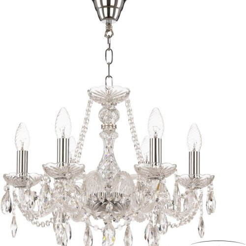 Подвесная люстра Bohemia Ivele Crystal 116 116/6/165 Ni Подвесная люстра Bohemia Ivele Crystal 116 116/6/165 Ni