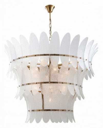 Подвесная люстра iLamp Gramercy 15602-19 ANB+CL