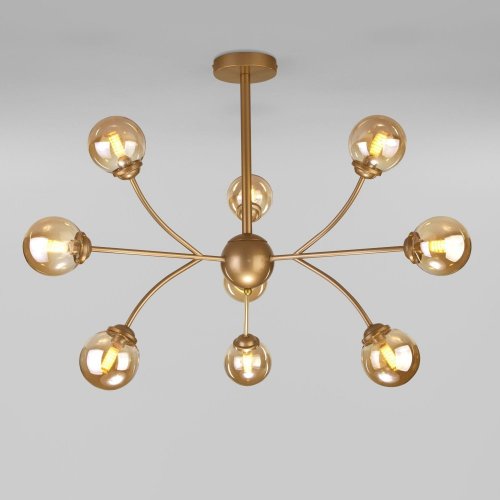 Подвесная люстра Eurosvet Astro 30179 матовое золото Подвесная люстра Eurosvet Astro 30179 матовое золото