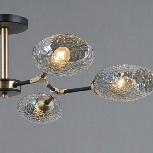 Светильник потолочный Illumico IL0272-6CSQ-25 BK AB TRENTO Светильник потолочный Illumico IL0272-6CSQ-25 BK AB TRENTO