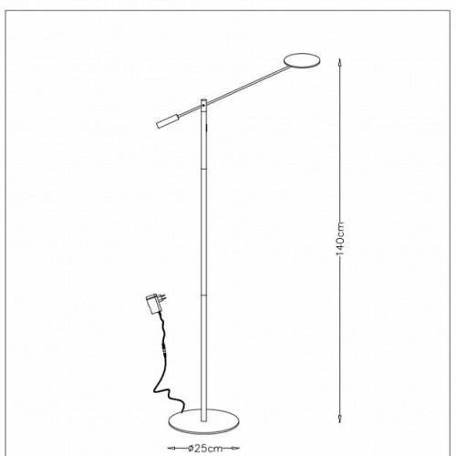 Торшер Lucide Anselmo 19766/09/30