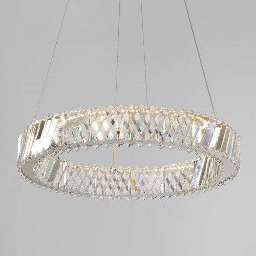 Подвесной светильник Solis 101004 LED никель хрусталь Strotskis