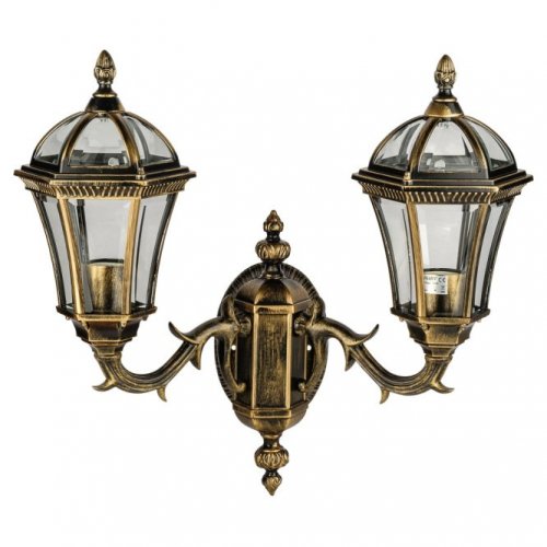 Настенный фонарь Oasis Light уличный ROMA S 95201S 2 15L Gb