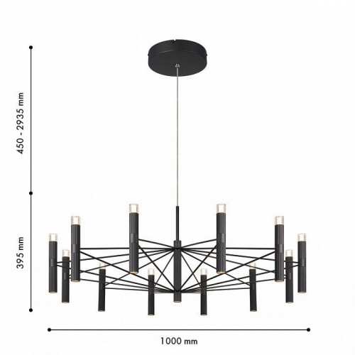 Подвесная люстра Favourite Blick 4758-12P