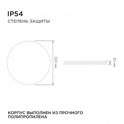 Накладной светильник Apeyron Electrics  18-147