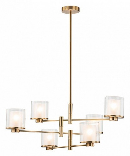 Люстра на штанге Indigo Bilancia 13023/6R Brass Люстра на штанге Indigo Bilancia 13023/6R Brass