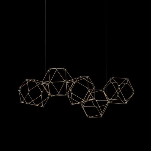 Подвесной светильник DeLight Collection Lucciola MD18001068-5A matt gold