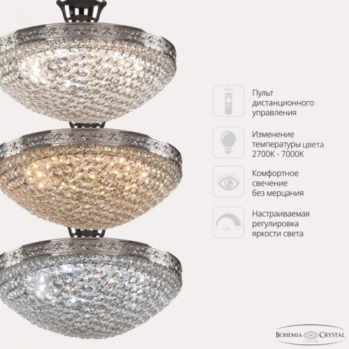 Потолочная люстра 1932 19321/35IV/LED-DIM Ni