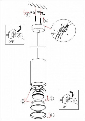 Подвесной светильник Эра PL12 Б0048543 Подвесной светильник Эра PL12 Б0048543