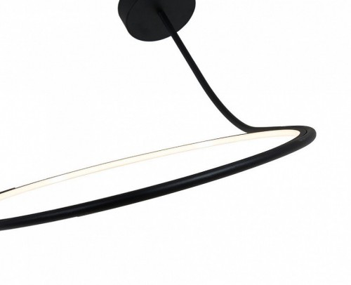 Подвесной светодиодный светильник Italline IT013-6025 black 3000K