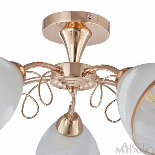 Потолочная люстра Arte Milano Napoli-6966 336966/5 FGD Потолочная люстра Arte Milano Napoli-6966 336966/5 FGD