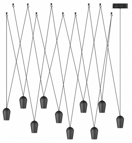 Подвесной светодиодный светильник Loft IT Blackout 10357/10