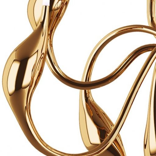 Потолочная люстра Meta Swan MX8098-12A gold Потолочная люстра Meta Swan MX8098-12A gold