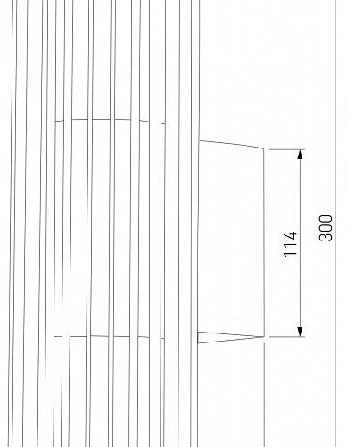 Накладной светильник Elektrostandard Entero 35189/W
