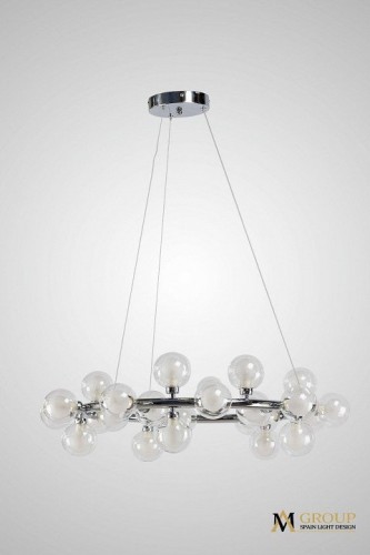 Подвесная люстра AM-Group AM470 AM470 D700 CHROME Подвесная люстра AM-Group AM470 AM470 D700 CHROME