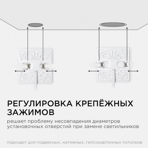Встраиваемый светильник Apeyron Electrics  06-112
