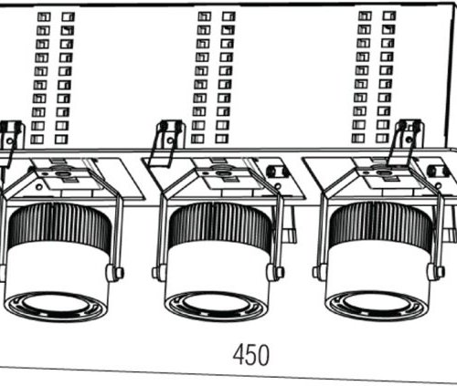 Точечный светильник Donolux Omega DL18601/03WW-SQ