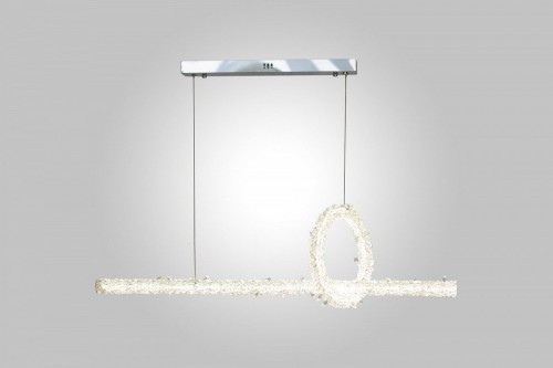 Подвесная люстра AM Group OVALE CH D1000+300